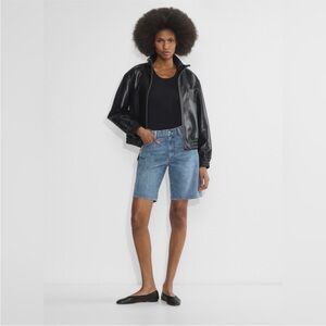 NWT Denim Forum The 90’s Vintage High Rise Bermuda Women's Shorts 27
